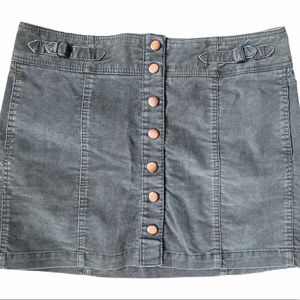 Brand new corduroy mini skirt
